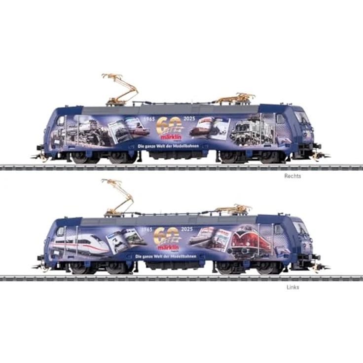 Märklin Elektrolokomotive Baureihe 185.2, Spur H0 mit Digital-Decoder ...