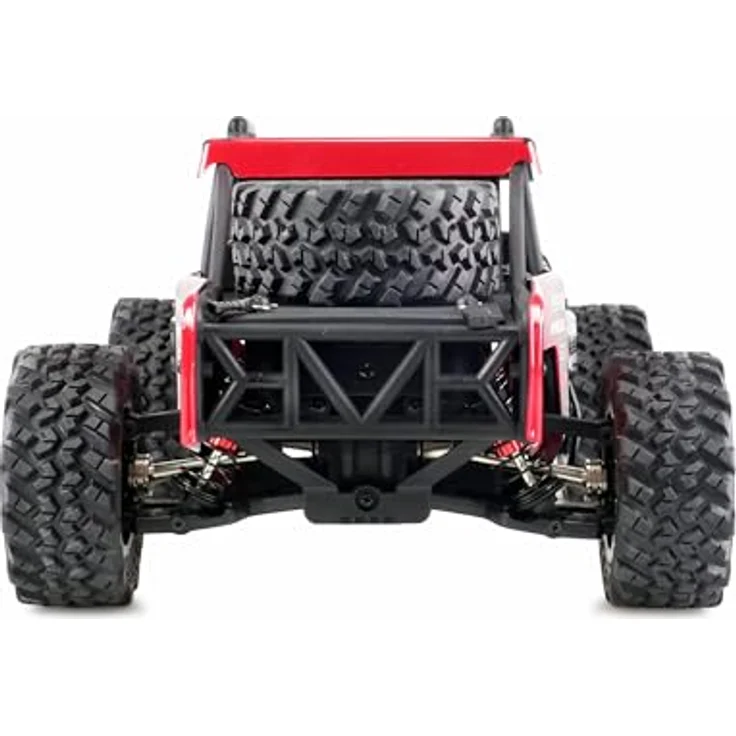 AMEWI Hyper GO Desert Buggy brushless 4WD 1:14 RTR schwarz/rot inkl. Ersatzteile + 2. Satz Räder, 55 km/h, 2S 3000 mAh LiPo Akku, Einsteiger – Bild 6
