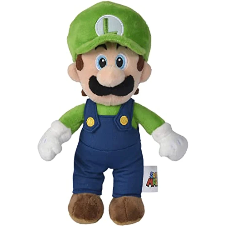 Nintendo Super Mario Plüsch Luigi, 20 cm, 12863 – Bild 1