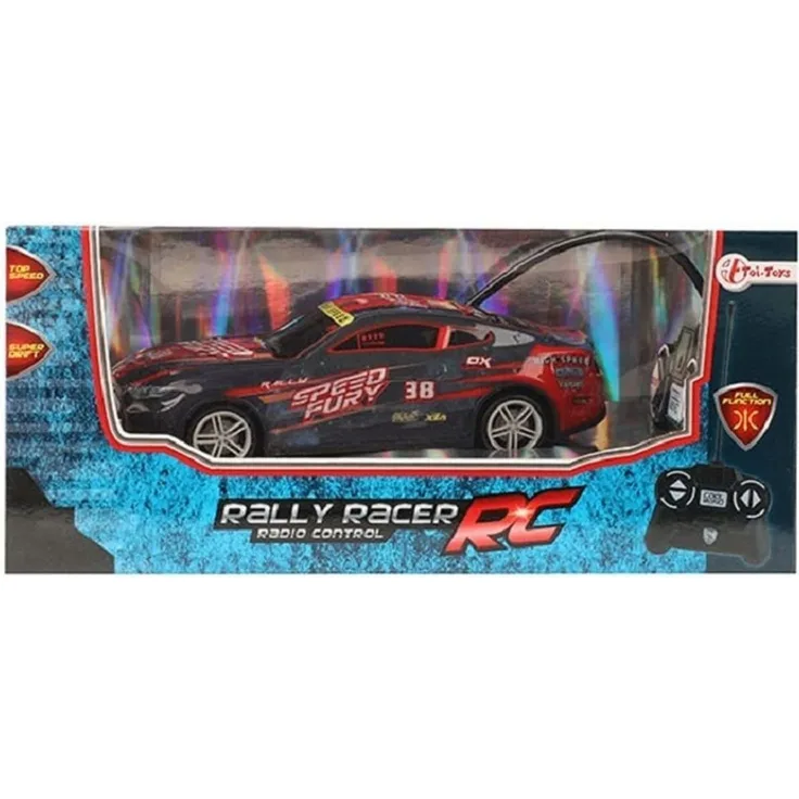 Toi-Toys RC-Auto Ferngesteuertes Auto - Rally Racer RC (schwarz, 18cm) - Robustes RC Auto mit exakter Lenkung - Preisvergleich