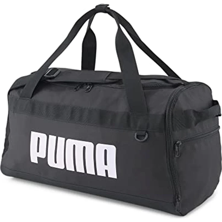PUMA Sporttasche CHALLENGER DUFFEL BAG S, formstabil und leicht, schwarz – Bild 2