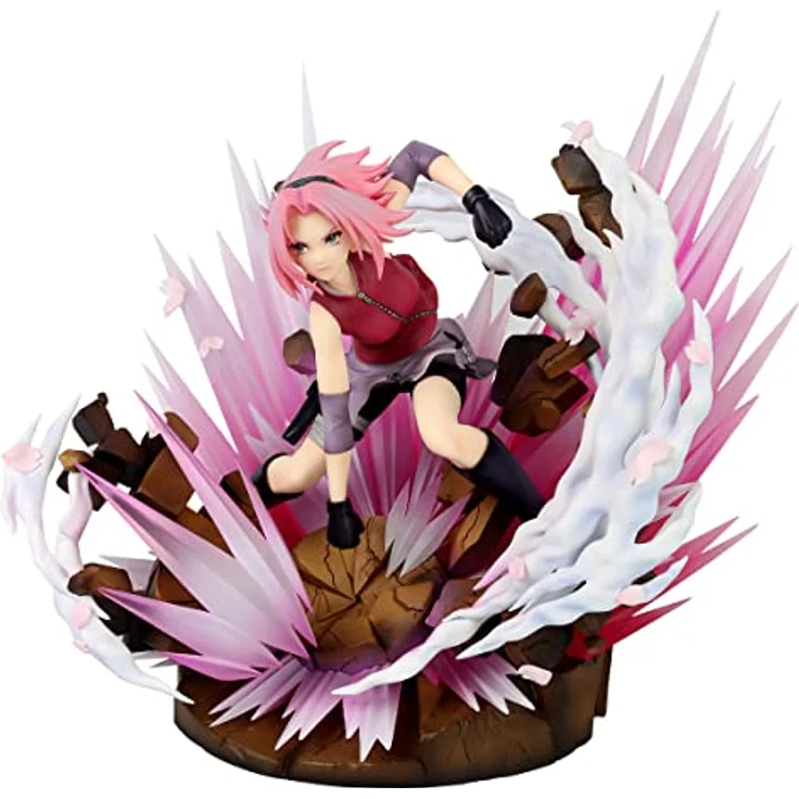 Unbekannt Megahouse Naruto Haruna Sakura Statuette Gals DX Vers. 3-27 cm – Bild 1
