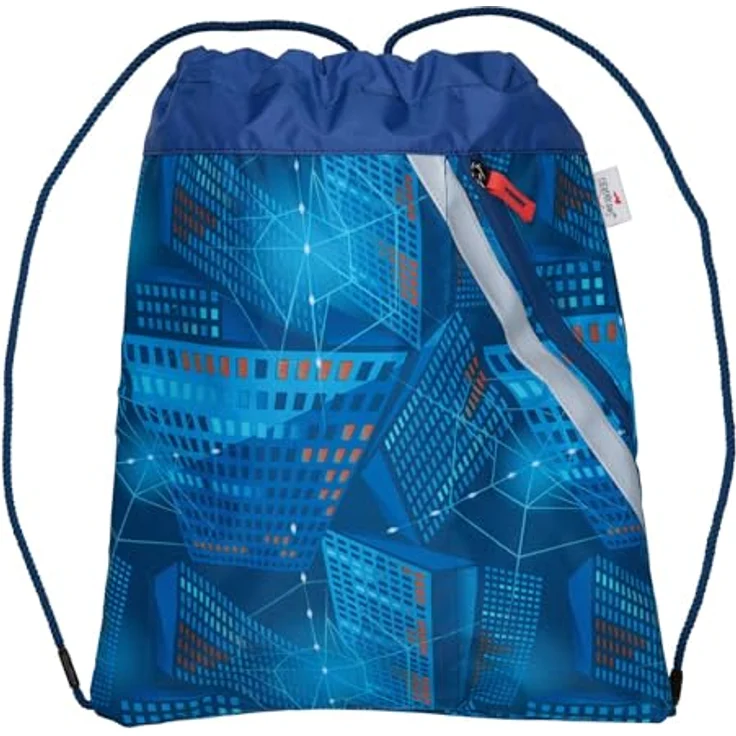 DerDieDas Schulranzen ErgoFlex Tiny Set 6-teilig, ergonomisches Tragesystem, blau – Bild 5