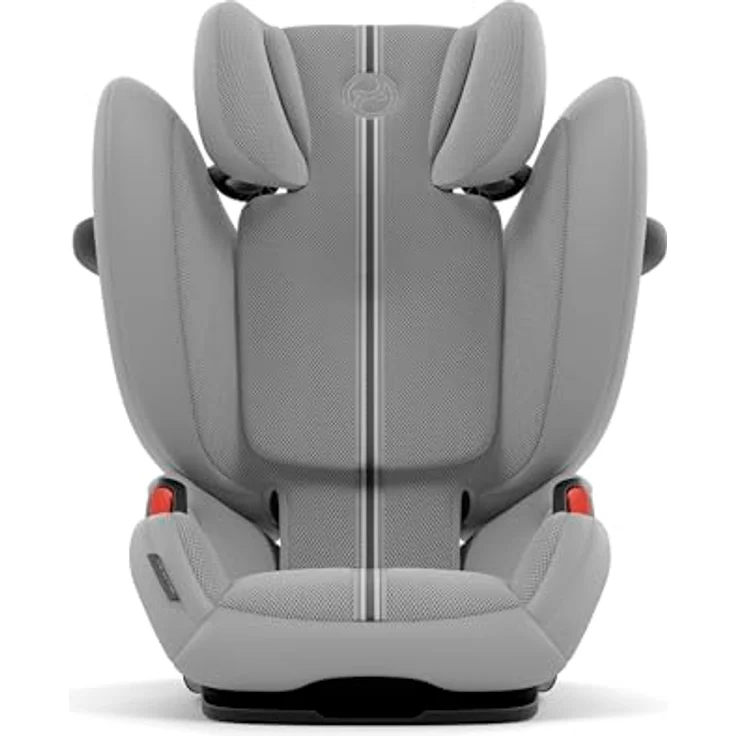 Cybex Pallas G2 Plus, vorwärtsgerichteter Kindersitz mit Fangkörper zur Reduzierung von Nackenverletzungen, Stone Grey – Bild 7