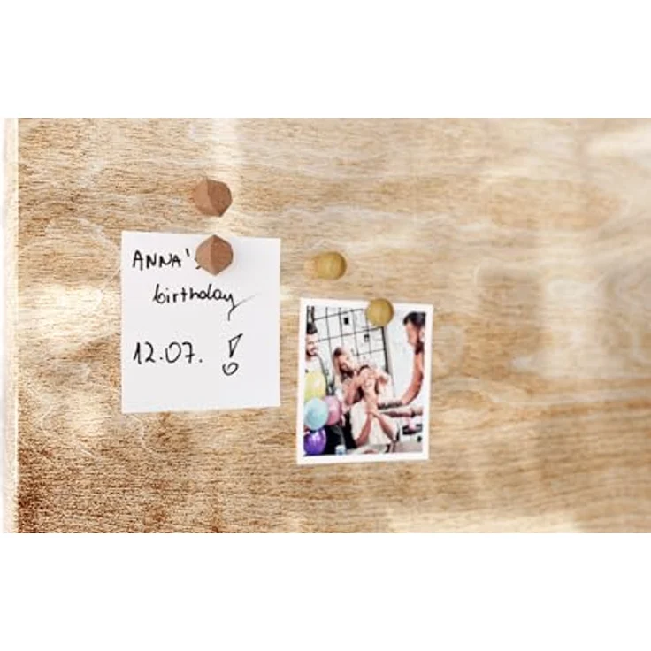 ALLboards Metallische Magnettafel MetalBoard, abwischbar und leicht, MASSIVHOLZ, 0,5 mm stark – Bild 4