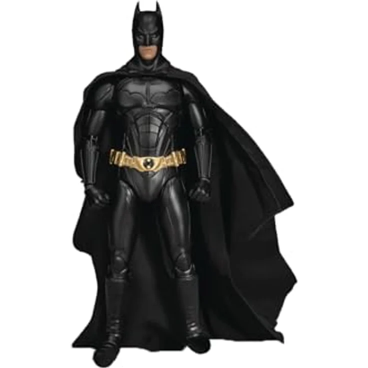 Beast Kingdom DC Comics Dynamic 8ction Heroes Actionfigur 1/9 Batman (Batman Begins), 21 cm mit hochwertigem Stoffumhang und Zubehörteilen – Bild 1