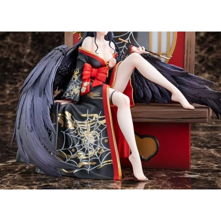 Kadokawa Overlord Statue 1/7 Albedo Splendid Kimono Ver., 27 cm PVC Figur in Fensterbox – Bild 6
