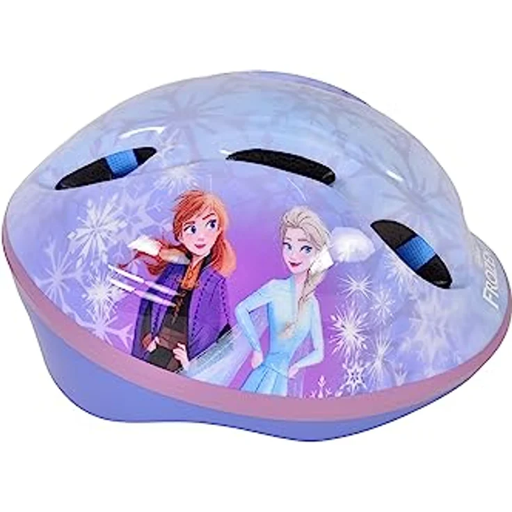 Frozen 2 Die Eiskönigin Anna & ELSA Kinder Fahrrad-Helm Deluxe Gr. 52-56 cm – Bild 1