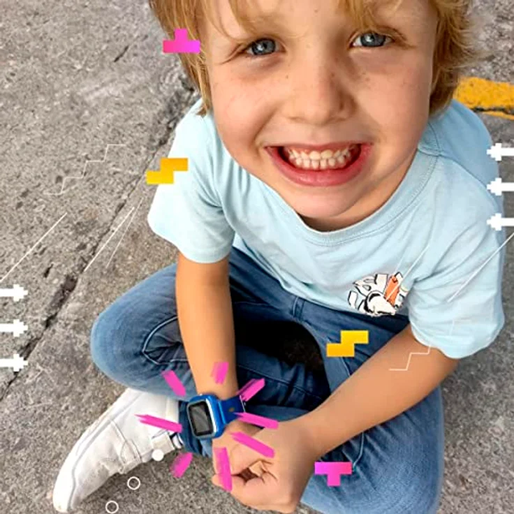 SaveFamily Enjoy, Smartwatch für Kinder mit 7 Spielen, Videoanruf, GPS, Kamera und SOS-Funktion, wasserdicht, blau – Bild 5
