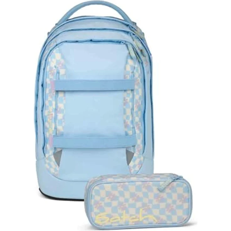 Satch Pack Schulrucksack Set 2tlg. inkl. Schlamperbox, 30 Liter Volumen, Summer Era – Bild 1
