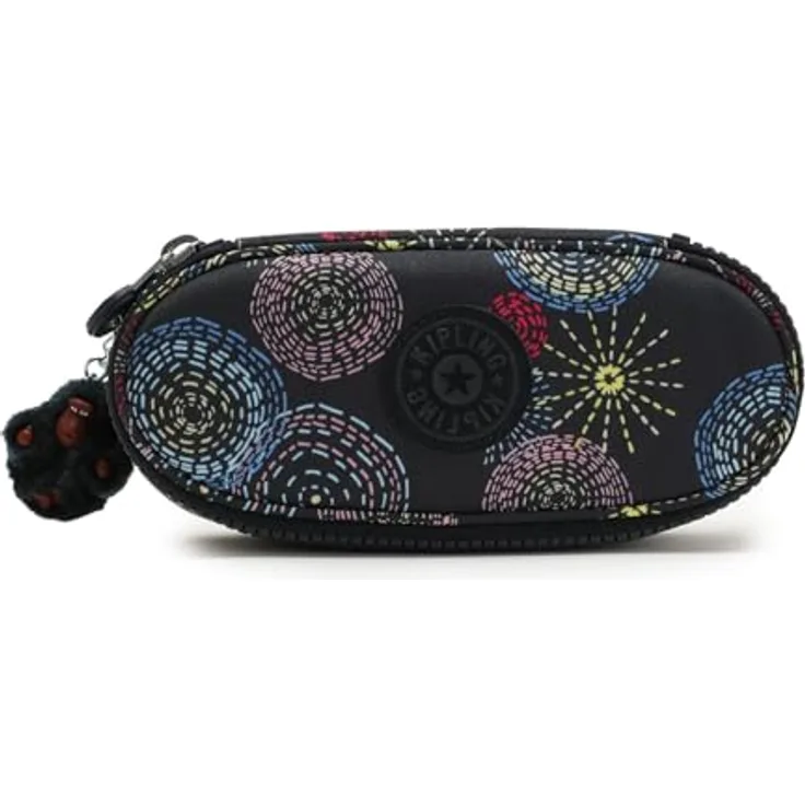 Kipling DUOBOX Federmäppchen, 20 cm, mit Reißverschluss, Homemade Stars, geräumiges Hauptfach
