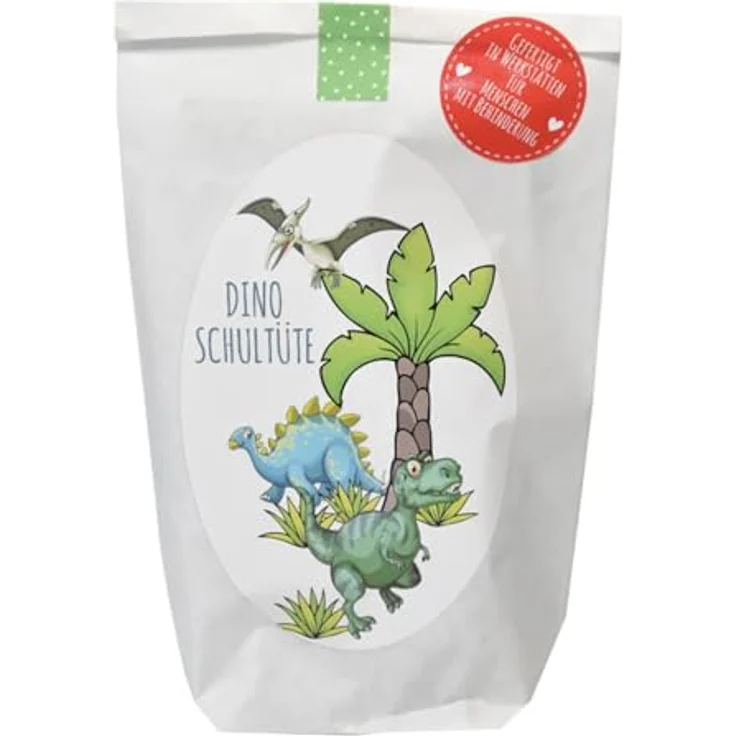 Wunderle Wundertüte Dino Schultüte, Papier, verklebt, für den Schulstart