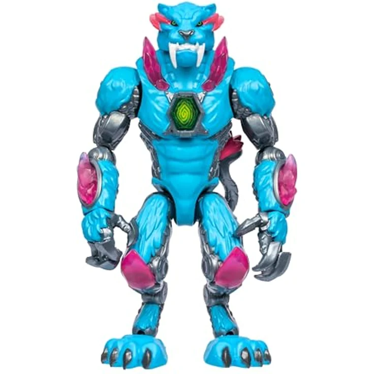 MRBEAST LAB Mutators Iconic Panther, Actionfigur mit über 20 beweglichen Gelenken, 13 cm groß, zum Sammeln in Varianten: Iconic Panther, Stealth Panther, Metallic Panther, exklusiv Golden Panther – Bild 3