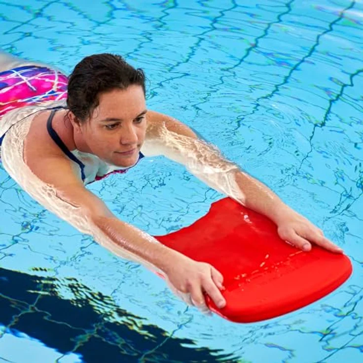 Sport-Thieme Schwimmbrett „Top“, Leichtes, Unzerbrechliches Kickboard mit Gleitrillen, 160 g, 45x29x5 cm, In vier Farben, Markenqualität – Bild 3