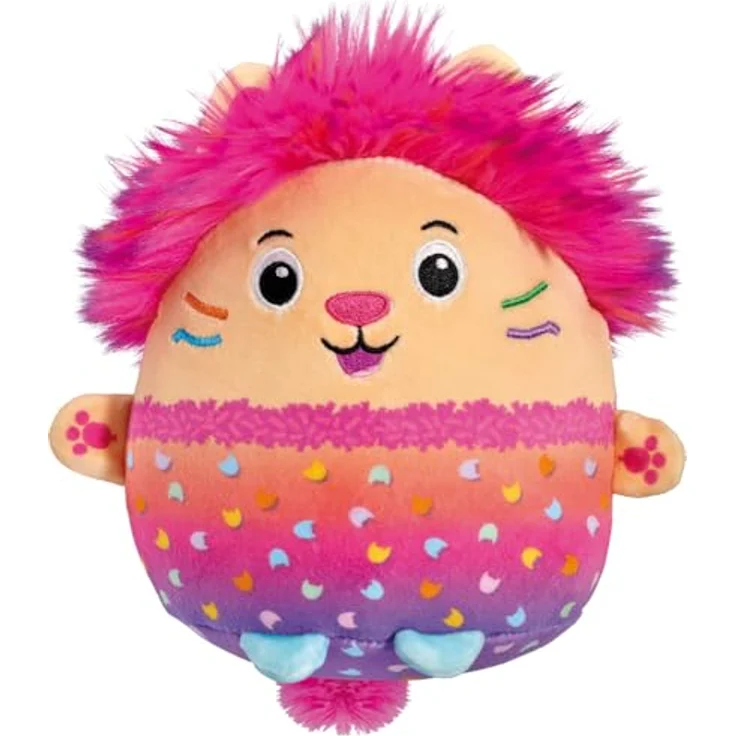Schmidt Spiele Plüschfigur Gabby's Dollhouse, Celebration Marty, Squishy-Plüsch, 17 cm, Partykatze zum Kuscheln – Bild 1