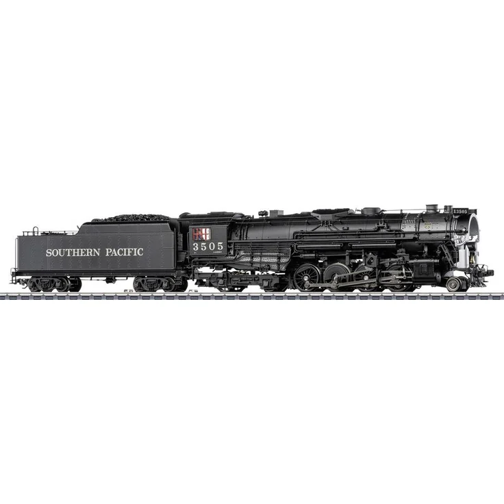 Märklin 037983 H0 Dampflokomotive 2-8-4 Berkshire, Southern Pacific, 313mm mit Coffin-Vorwärmer