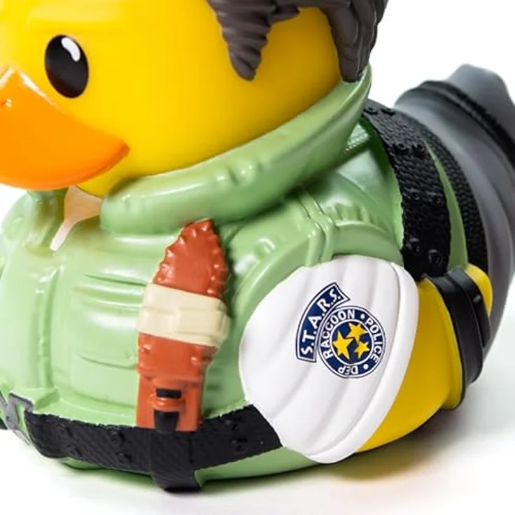 TUBBZ Box-Ausgabe Chris Redfield Sammler-Vinyl-Gummiente Figur - Offizielles Resident Evil Merchandise, 9 cm groß, TV, Film & Videospiele – Bild 4