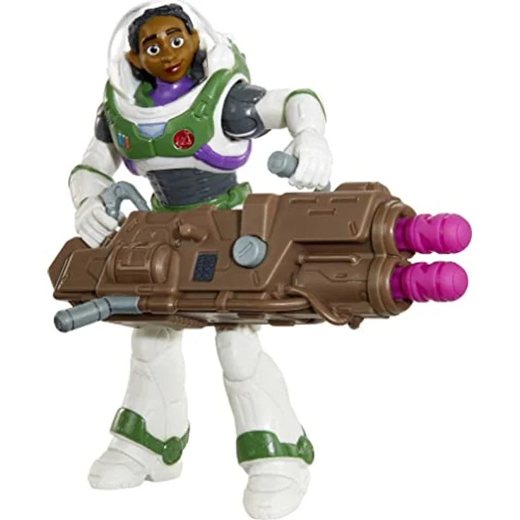 Disney Pixar HHJ88 - Buzz Lightyear Mission Equipped Izzy Hawthorne Spielfigur mit 12 beweglichen Gelenken, inklusive Laser-Attacke & Zubehör, Spielzeug für Kinder ab 4 Jahren – Bild 4