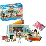PLAYMOBIL Ice Cream Truck mit Surfshop, Spielzeug-Set für kreatives Spielen, ideal für Kinder ab 3 Jahren