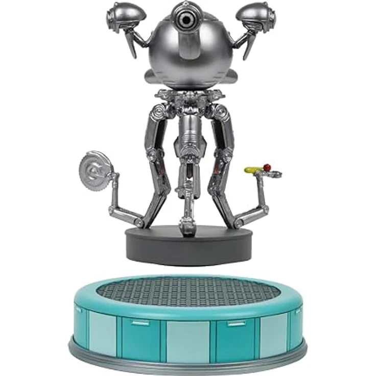 DPI Merchandising Fallout Statue "Floating Mr. Handy", detailreiche Sammelfigur aus hochwertigem Kunststoff, 12 cm Höhe, offiziell lizenziert von Bethesda – Bild 2