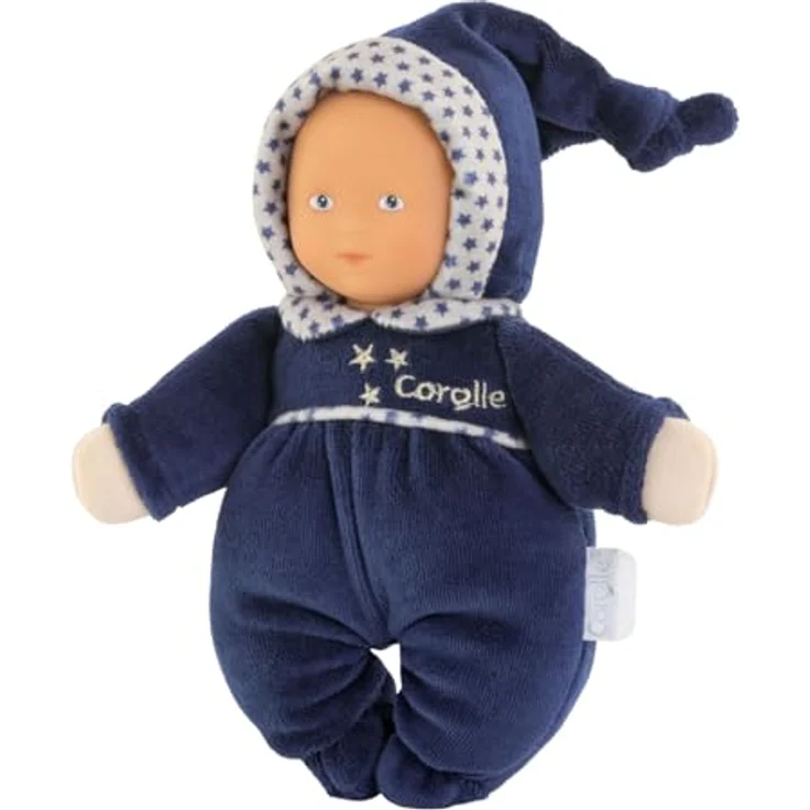 Corolle Babidoux Marine Rêves d'Etoiles Kuscheltier, 20 cm, ab Geburt, Vanillegeruch, Glocke, maschinenwaschbar – Bild 2