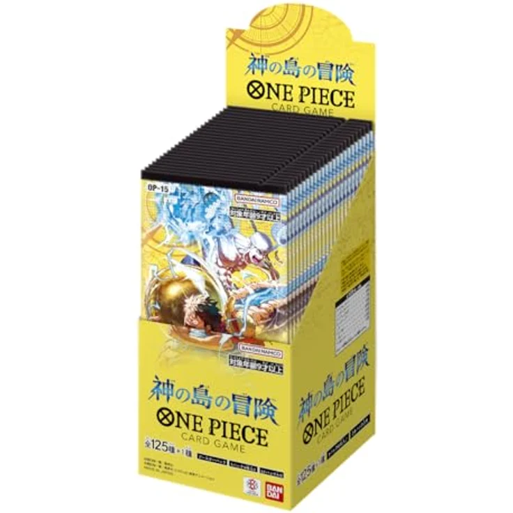 Bandai Namco Games One Piece Card Game OP15 Booster Display, 24 Packs Japanisch - Adventure on KAMI’s Island – Bild 1