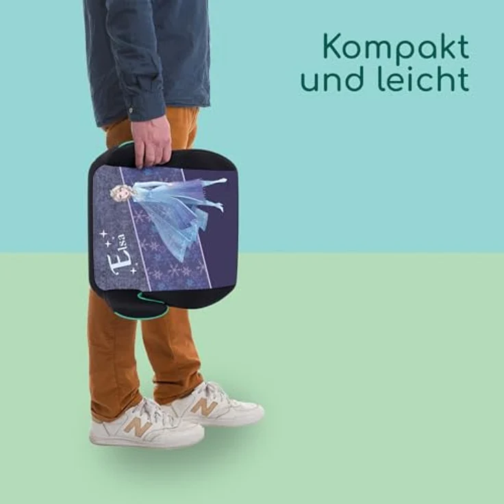 Bebeconfort Manga i-Safe Sitzerhöhung, Disney Frozen für Kinder 6-12 Jahre, fahrzeuggurtbefestigt, Maschinenwaschbarer Bezug, leichtes Design – Bild 6