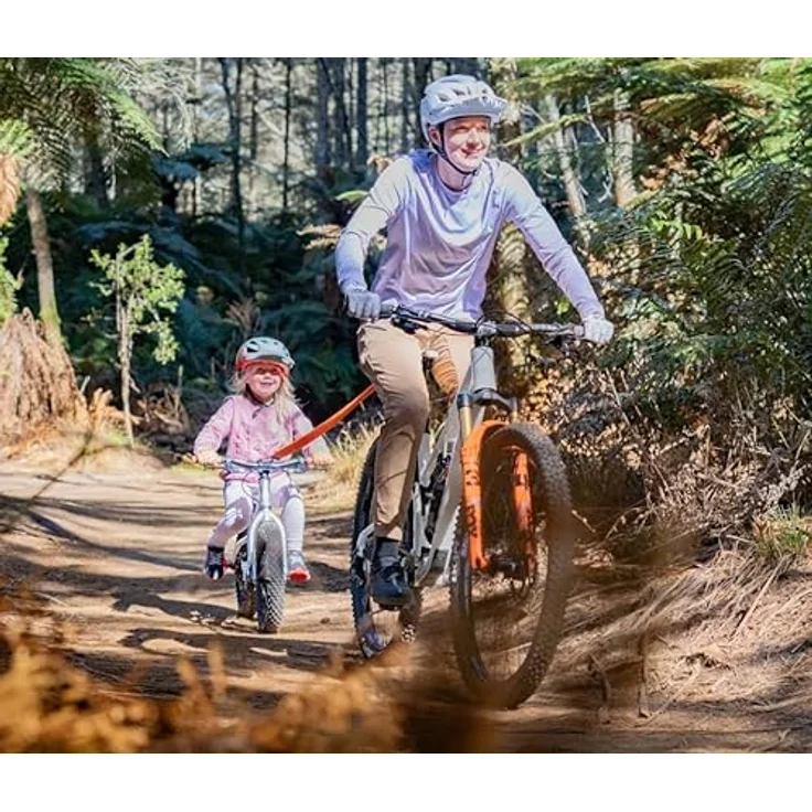 Kids Ride Shotgun Veloanhänger Zubehör, MTB Abschleppseil für leichte Anstiege bei Familientouren – Bild 2