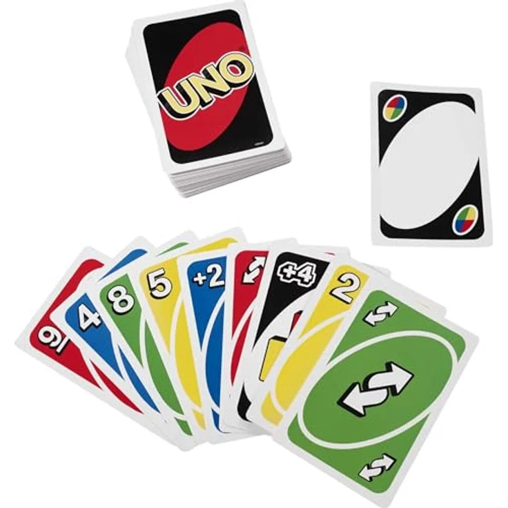Mattel Games UNO: Classic Giant UNO, Tischspiel mit extra großen Karten – Bild 5