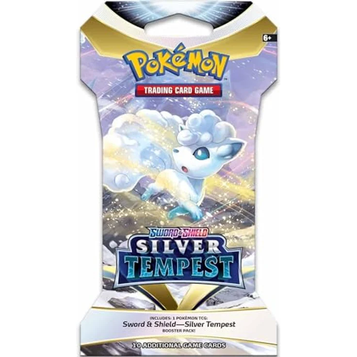 Pokémon Sword & Shield Silver Tempest Sleeved Booster - EN, Sammelkarten mit Pokémon SWSH12 Silver Tempest Pack – Bild 2