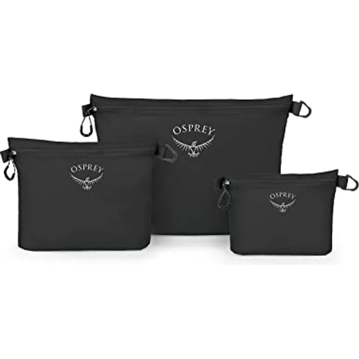 Ultralight Zipper Sack Set Black