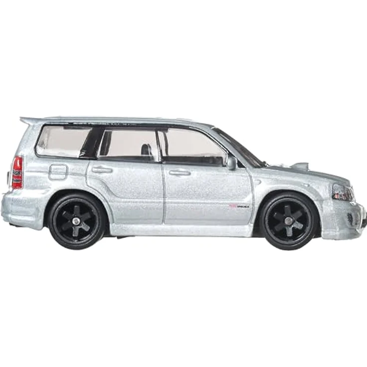 Hot Wheels Subaru Forester STI, Premium Car Culture Spielzeugauto 1:64 mit echten Real Riders Reifen, Druckguss Modell – Bild 5