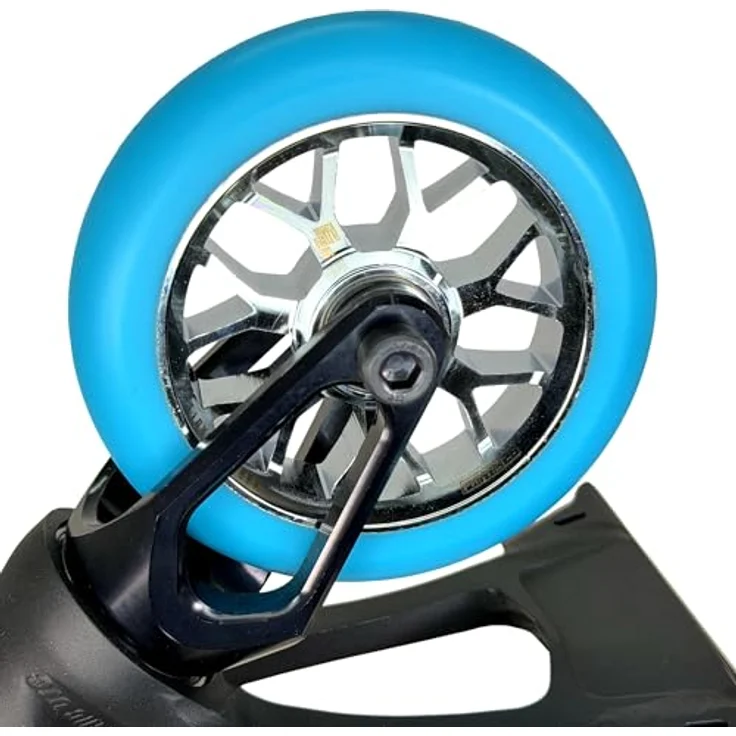 Fantic26 Spy7 Stuntscooter, 110mm Rolle mit ABEC-11 Kugellager, Aluminium 6061, Türkis – Bild 4