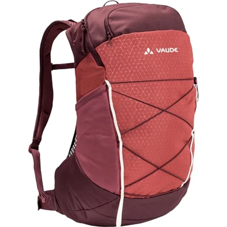 VAUDE Women's Agile Air 18, Wanderrucksack mit Aeroflex-3D Rückensystem, ErgoShape-Women Schultergurten, in redeva – Bild 1