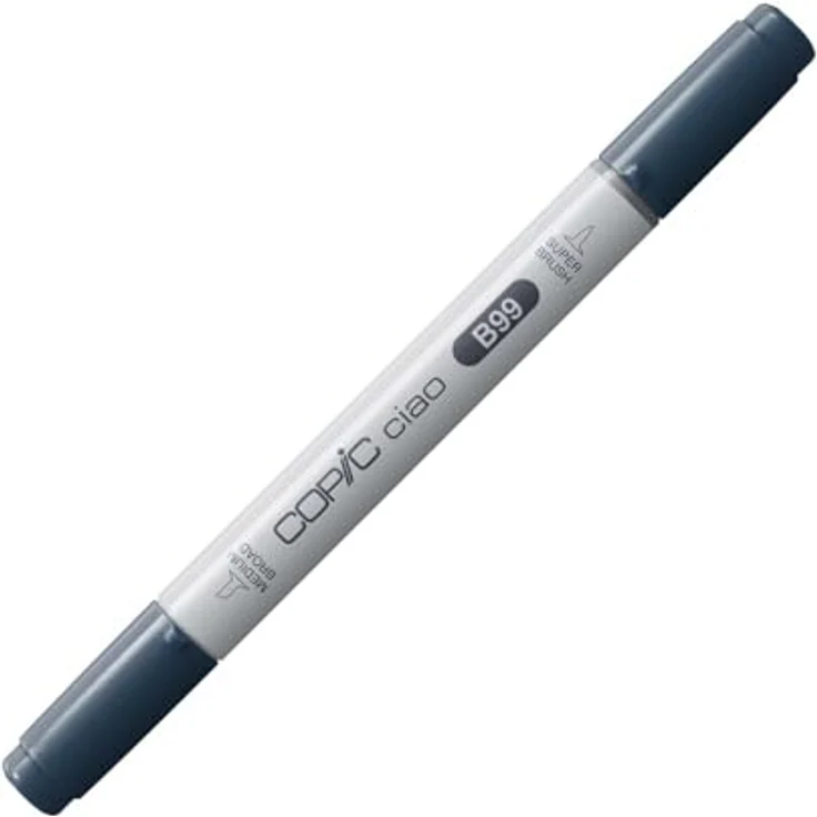 Copic COPIC Ciao Marker Typ B - 99, Agate, vielseitiger Layoutmarker mit dualem Spitzensystem und schnelltrocknender Tinte – Bild 3