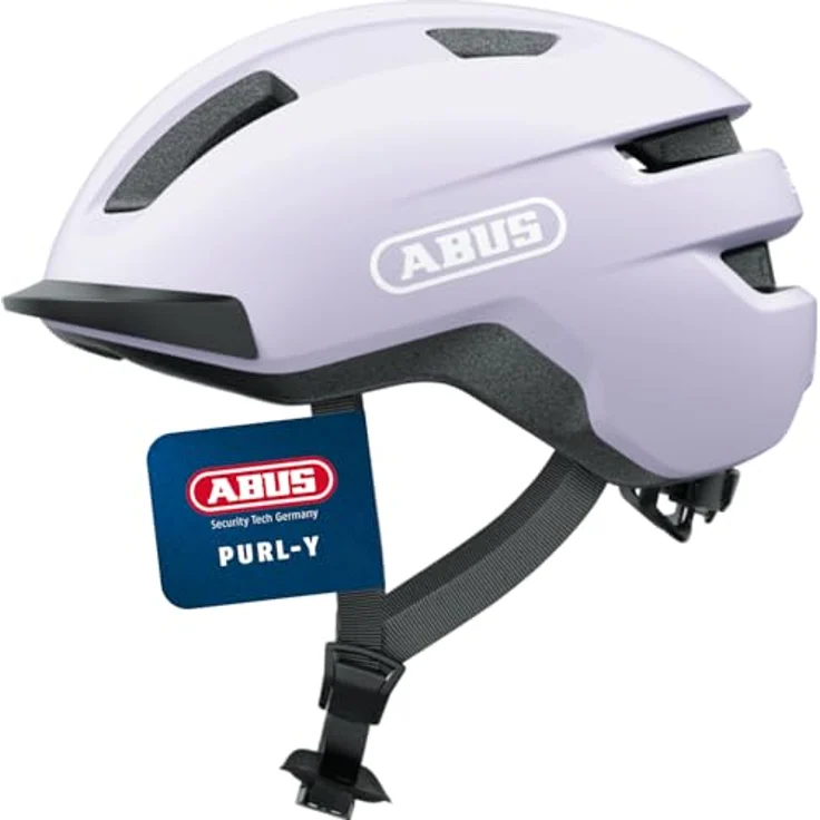 ABUS Fahrradhelm Purl-Y  NTA-zertifizierter Schutzhelm fr E-Bike und  S-Pedelec  Lavendel (Light Lavender), Gre L: Tests, Infos &  Preisvergleich