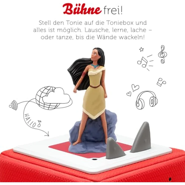 tonies Hörfiguren für Toniebox, Disney Pocahontas – Original-Hörspiel zum Film, für Kinder ab 4 Jahren, Spielzeit ca. 53 Minuten – Bild 2