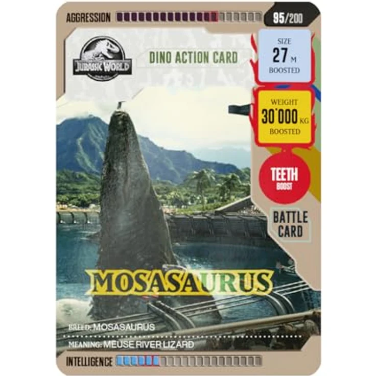 Panini Jurassic World Roar Trading Cards Flow Packs Display, 24 Sammelkarten in mehrsprachigem Design – Bild 4
