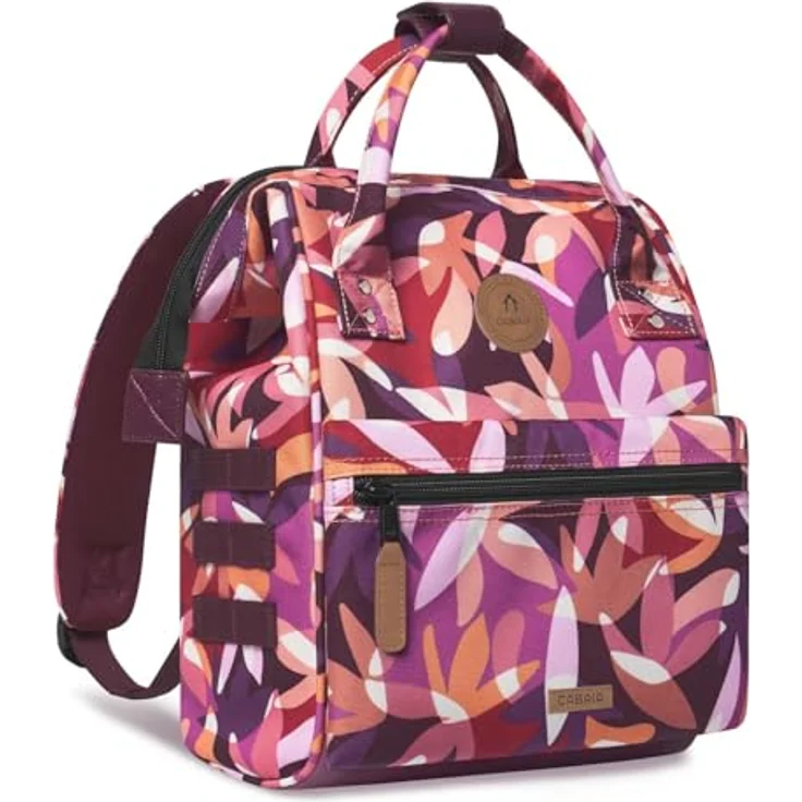 Cabaia Adventurer All Over Small Kinderrucksack, mehrfarbig, 100% Nylon, 32 cm hoch, 23 cm x 13 cm – Bild 4