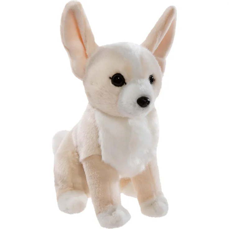 Heunec MISANIMO Chihuahua sitzend, hochwertiger Plüsch, beige, 30 cm