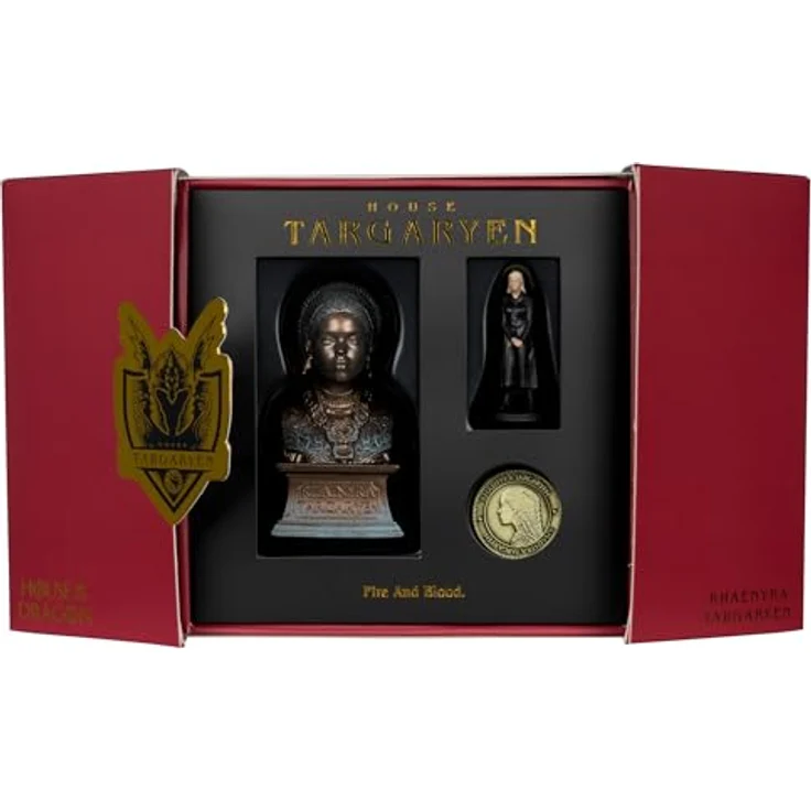 McFarlane Toys - House of The Dragon Rhaenyra Targaryen Collector Box, Sammelfiguren-Set mit Minifigur, Charakterbüste und mehr – Bild 4