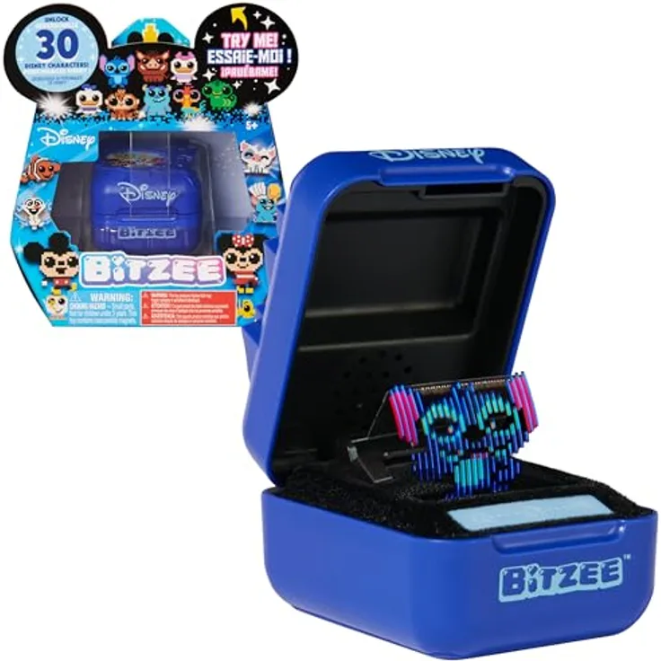 Spin Master Bitzee Disney, Sammelfiguren mit 30 klassischen Disney & Pixar Charakteren, inkl. Micky Maus 3D-Ohren