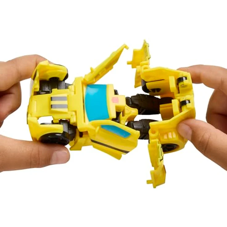 Hasbro Transformers Prime Changers Bumblebee, 2-in-1 Actionfigur mit 18-Schritt-Verwandlung, 13 cm, inkl. Blaster- und Energon Stinger-Accessoires, ab 6 Jahren – Bild 6