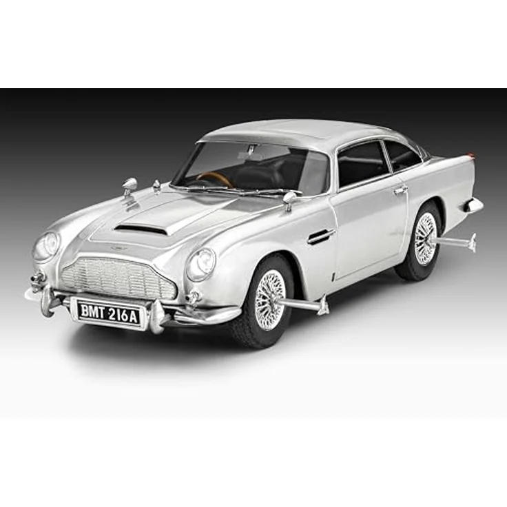 Revell 01055 Adventkalender, James Bond Aston Martin DB5 Modellbausatz mit Easy-Click-System, inkl. detaillierter Dekoration, Aqua Color-Farben und Bauanleitung – Bild 2