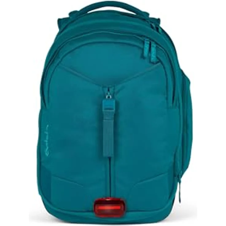 Satch Satch Match Deep Petrol, Schulrucksack mit 5 Litern Volumen-Erweiterung, ergonomisch, wasser- und schmutzabweisend, für Körpergrößen von 1,40 bis 1,80 m – Bild 7