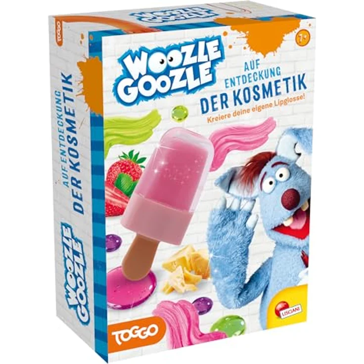 Lisciani WOOZLE GOOZLE Kosmetikwissenschaft Set, DIY Lipgloss im Eisförmchen für Kinder ab 7 Jahren, natürliche Inhaltsstoffe, hergestellt in Italien – Bild 1