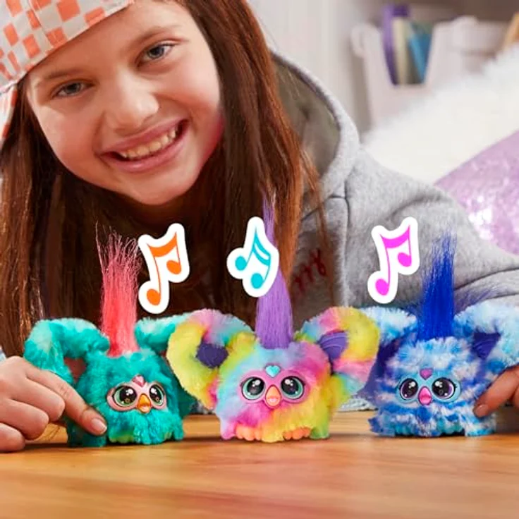 Hasbro Furby Furblet HIP BOP, Interaktives Spielzeug mit 45+ Hip-Hop-Stil-Sounds, Geschenk für Mädchen – Bild 5