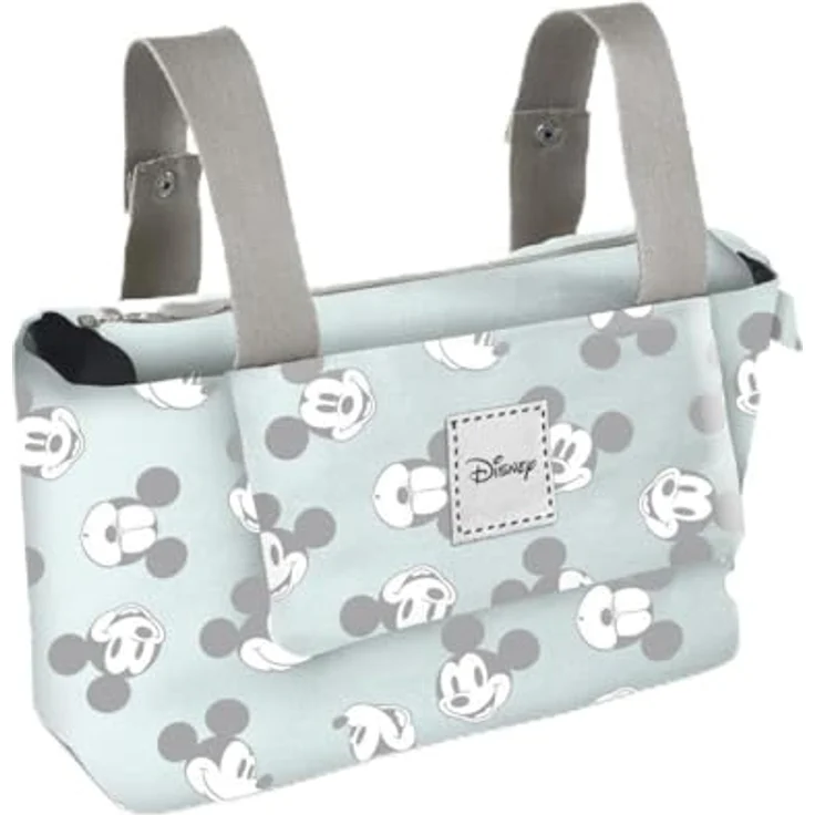 Karactermania Hamper Mommy Baby Stroller Organizer Bag Bonny, flüssigkeits- und schmutzabweisend mit Reißverschlussfach und Seitentaschen, Farbe Bonny – Bild 2