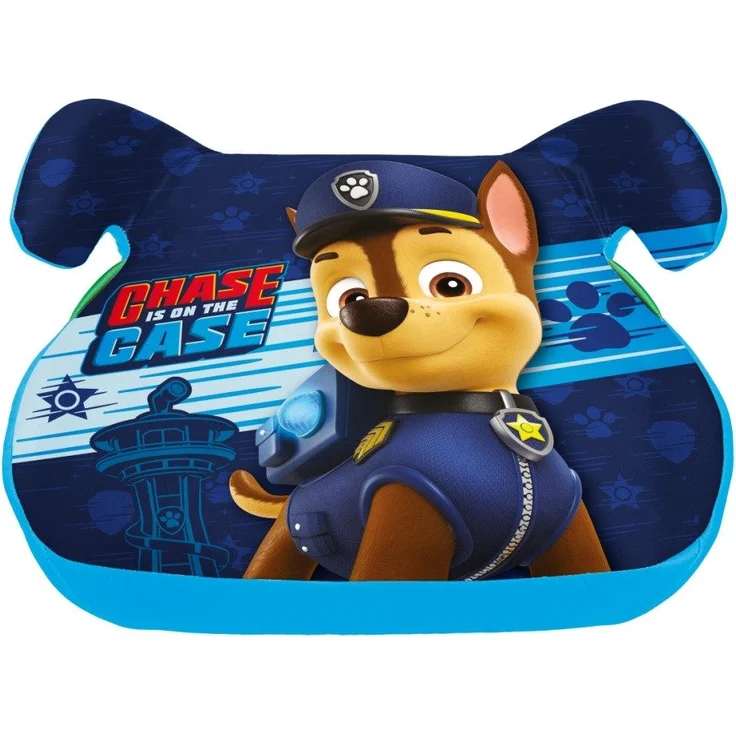 Seven Polska Kindersitzerhöhung Kinder Booster: "Paw Patrol Chase", EC Norm 129, Disney/Paw Patrol-Motive, 125-150 cm Körpergröße, waschbarer Bezug – Bild 1