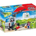Playmobil® Konstruktions-Spielset Altglas-LKW mit Container (71431), City Action, (62 St)
